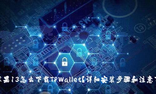 : 苹果13怎么下载TPWallet？详细安装步骤和注意事项