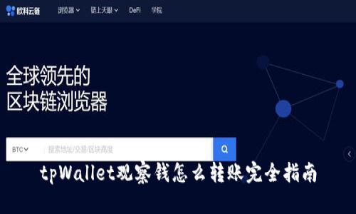 tpWallet观察钱怎么转账完全指南